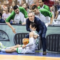 MPS Siena vs EA7 Milano – Gara 7, 29 giu 2014 Marco Crespi Matt Janning -Something Different Mens Sana Baskett 2014