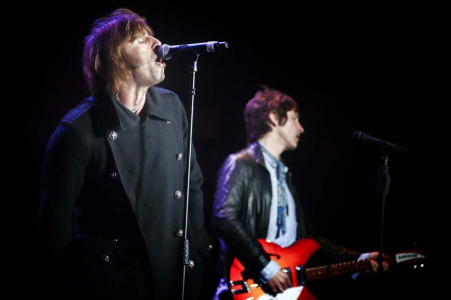 Beady Eye english rock pop band with Liam Gallagher, Gem Archer, Andy Bell, Chris Sharrock