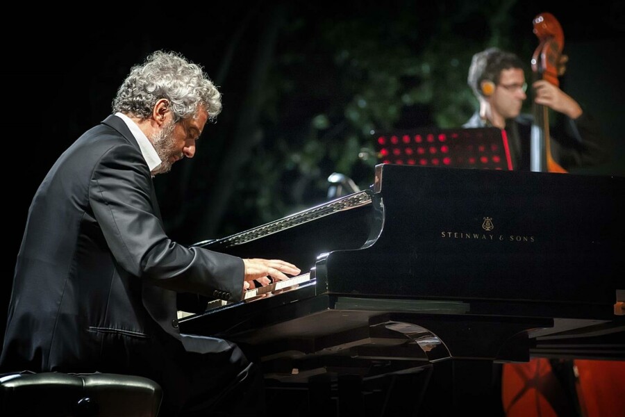 Nicola Piovani pianist, composer of well-known soundtracks and Italian conductor