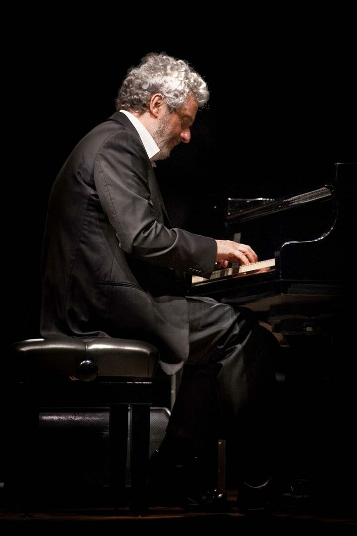 Nicola Piovani pianist, composer of well-known soundtracks and Italian conductor
