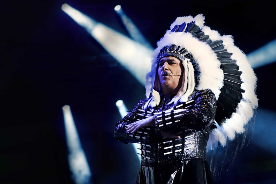 Italian Singer, Renato Zero, WMA