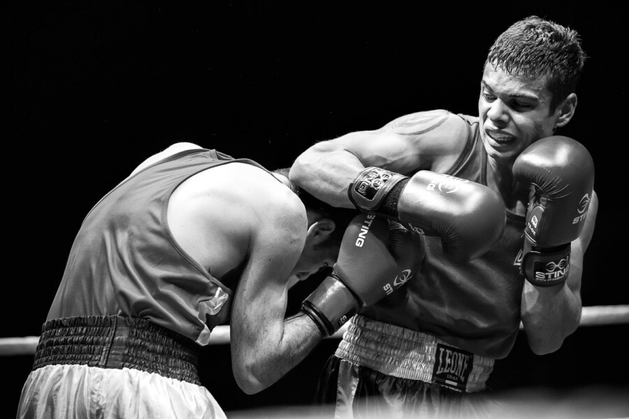 RIUNIONE BOXE MENS SANA SIENA | Marzo 2015 fotografia di boxe