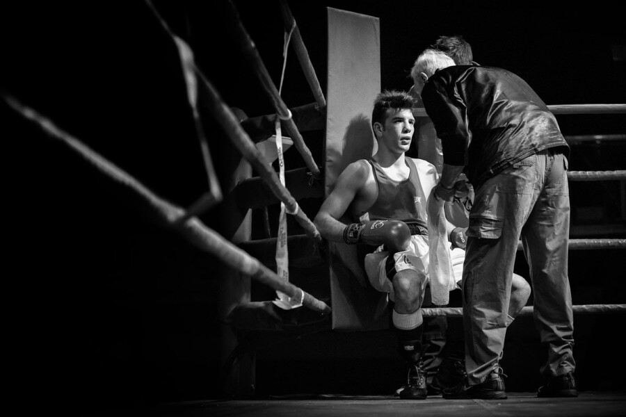 RIUNIONE DI BOXE MENS SANA | Marzo 2015 fotografo boxe siena toscana