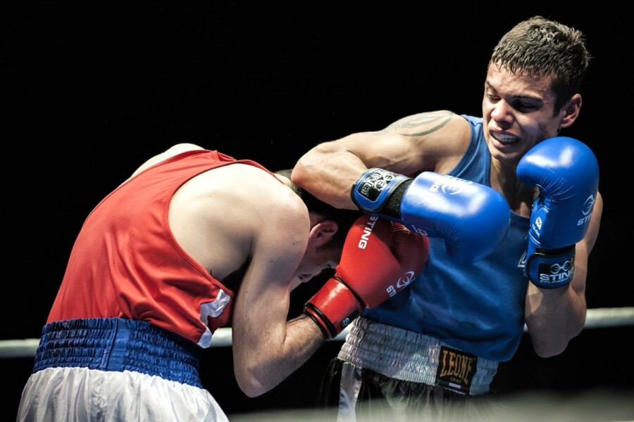 Riunione Boxe Mens Sana Marzo 2015 fotografo boxe siena toscana