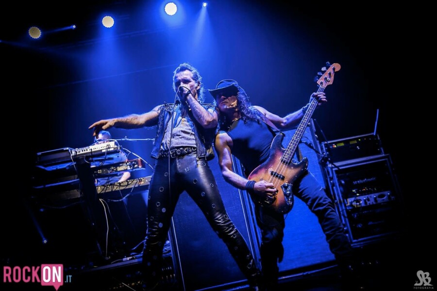 Foto Piero Pelù e Ciccio Li Causi Bassista